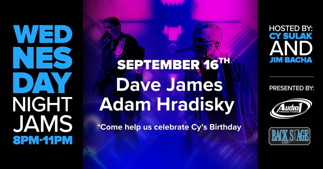 Wednesday Night Jams — Dave James & Adam Hradisky (Cy's Birthday Jam)